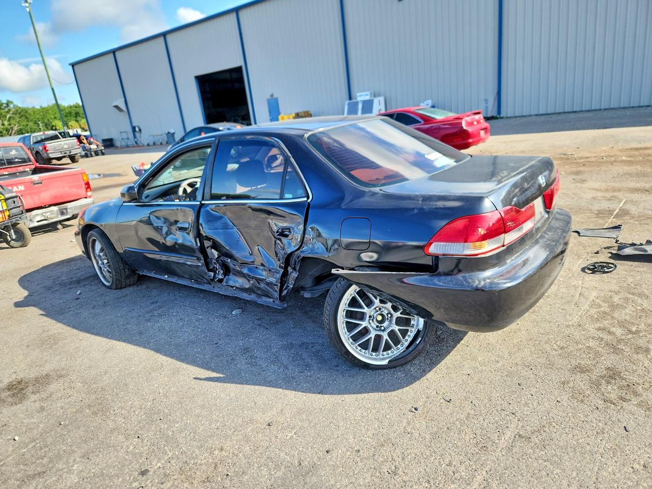 2002 Honda Accord Se Black vin: 1HGCG56792A065440