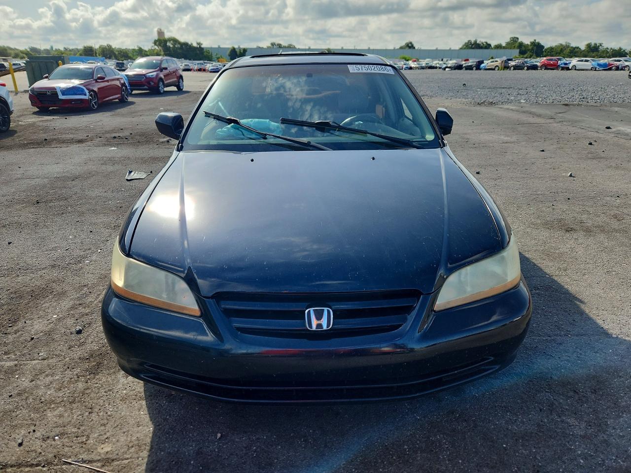 2002 Honda Accord Se Black vin: 1HGCG56792A065440