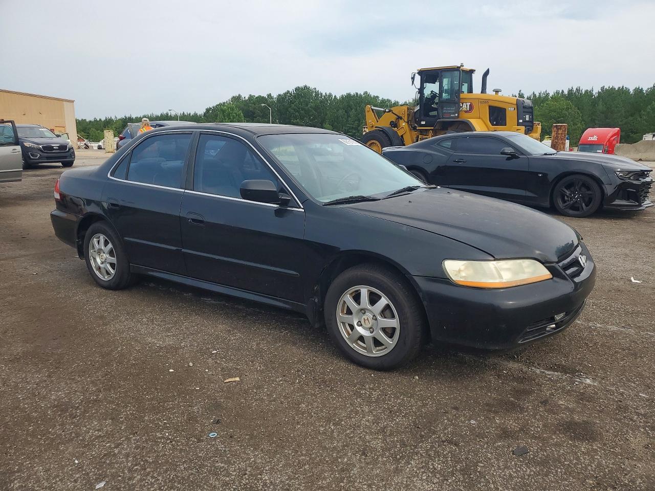 2002 Honda Accord Se Black vin: 1HGCG567X2A004257