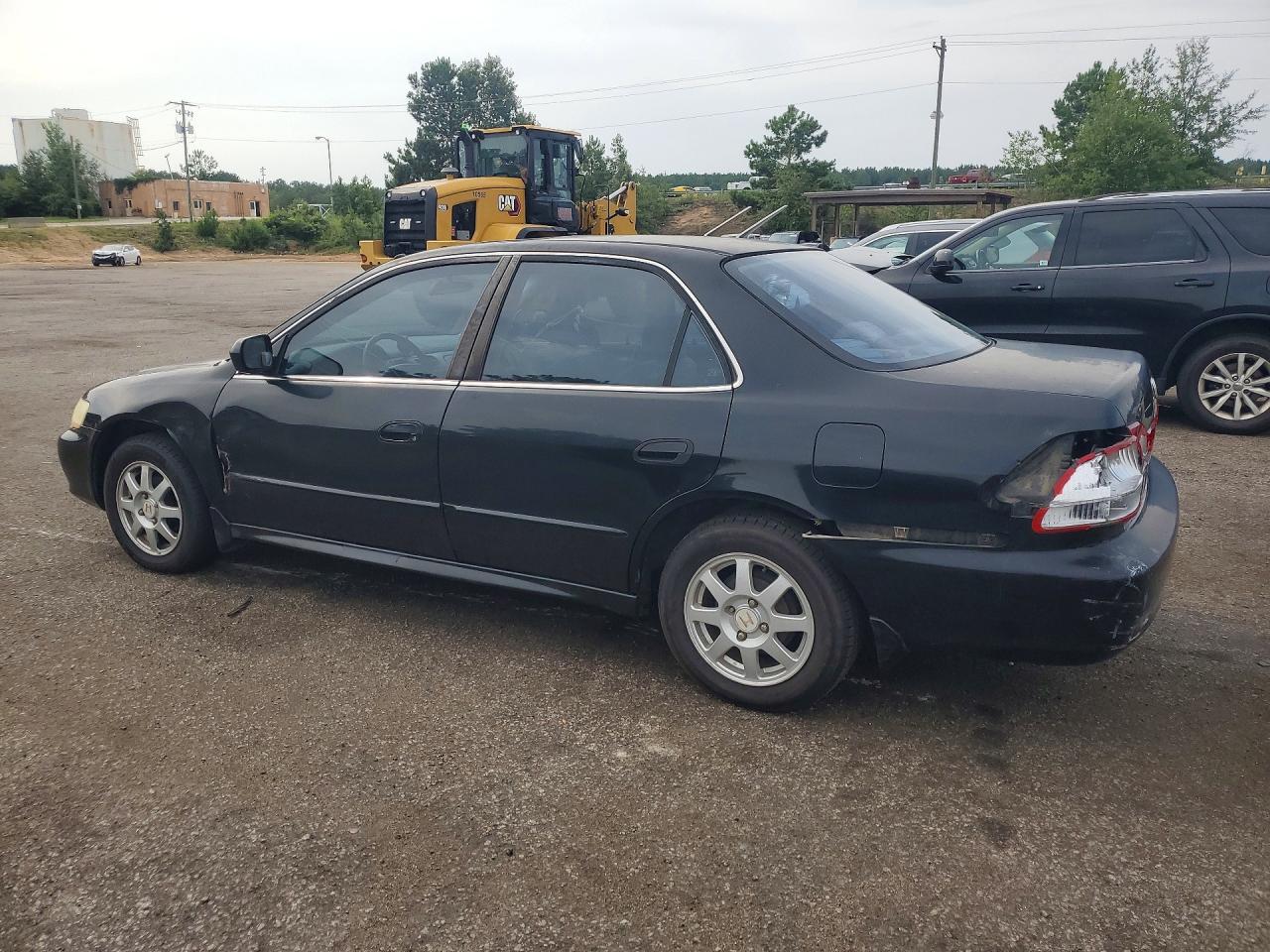 2002 Honda Accord Se Black vin: 1HGCG567X2A004257