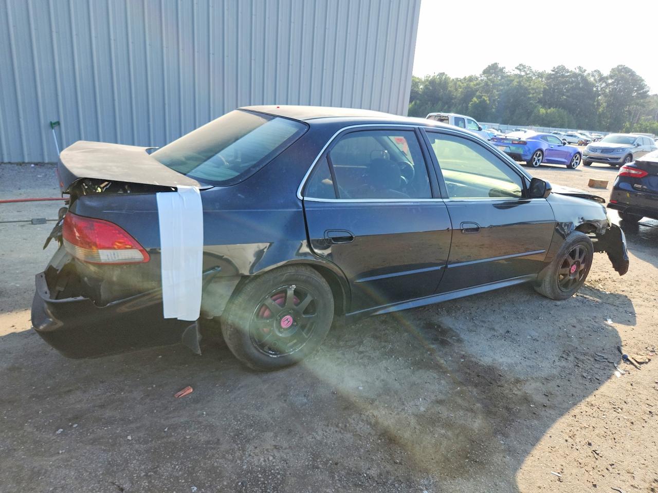 2002 Honda Accord Se Black vin: 1HGCG567X2A079346