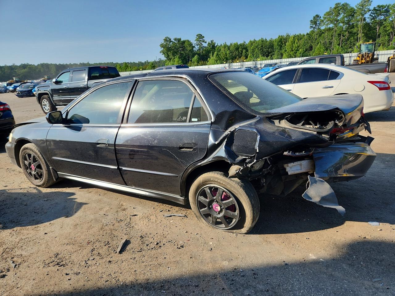 2002 Honda Accord Se Black vin: 1HGCG567X2A079346