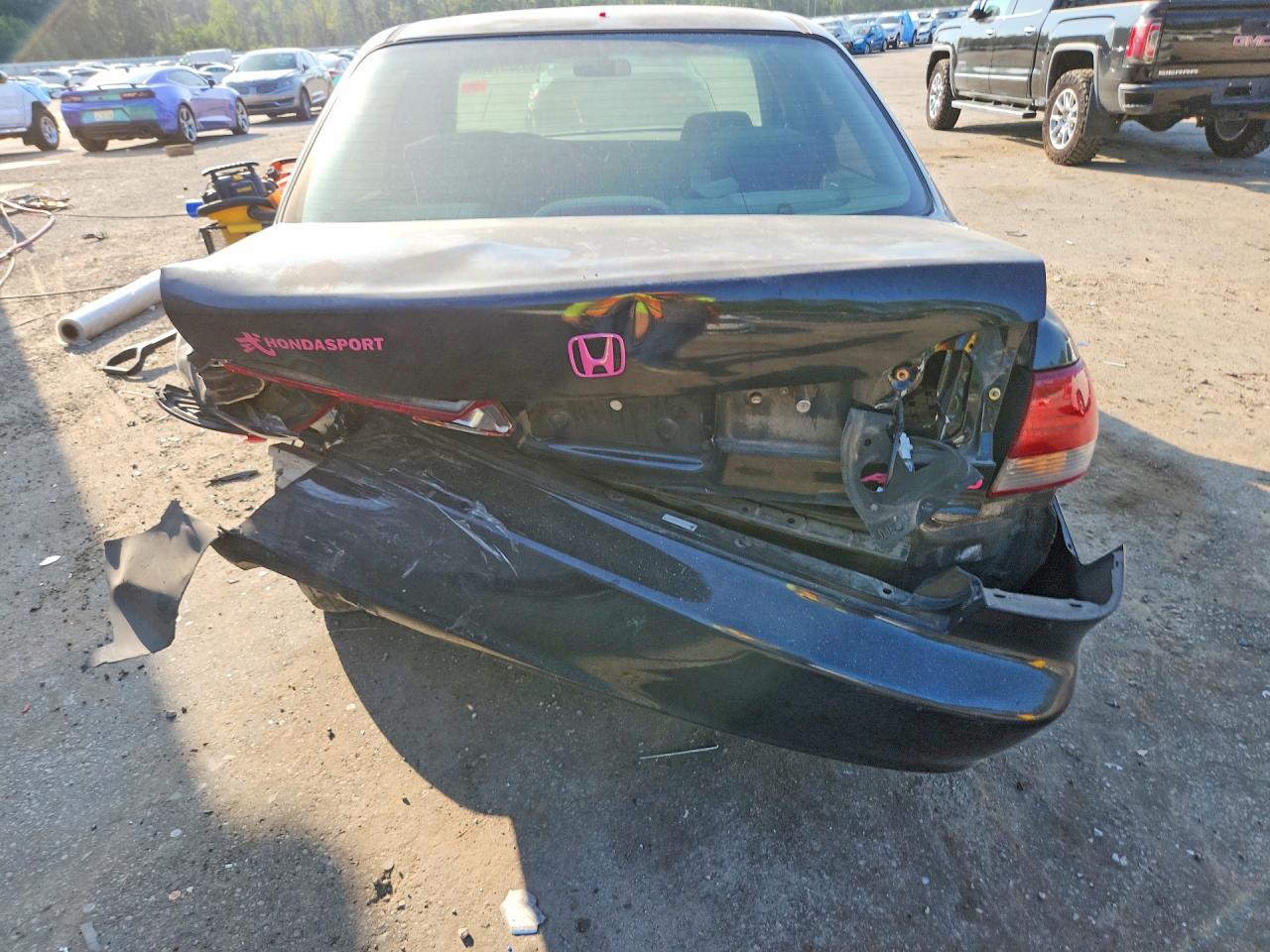 2002 Honda Accord Se Black vin: 1HGCG567X2A079346