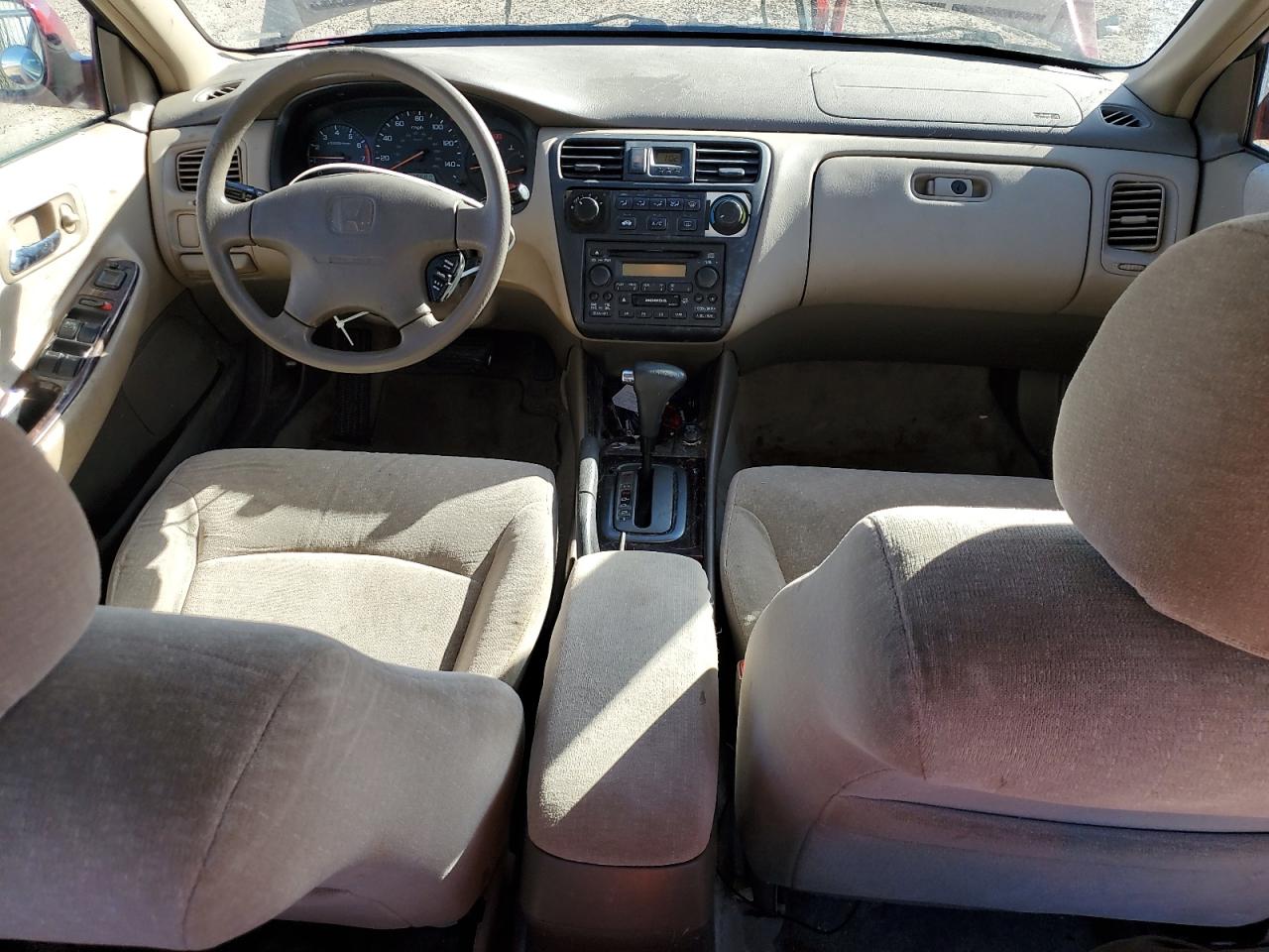 2002 Honda Accord Se Red vin: 1HGCG567X2A152411
