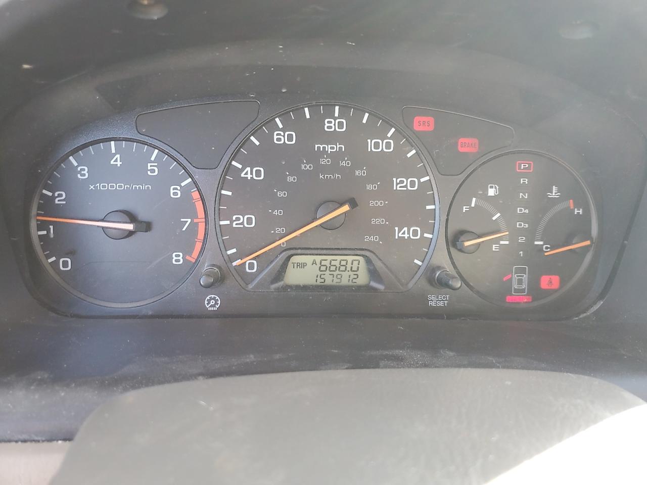 2002 Honda Accord Se Red vin: 1HGCG567X2A152411