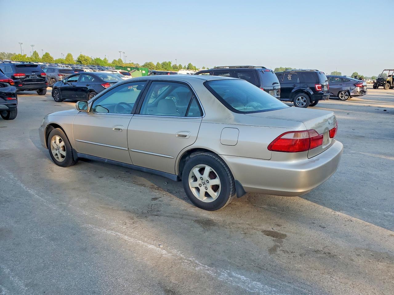 2000 Honda Accord Se Beige vin: 1HGCG567XYA039583