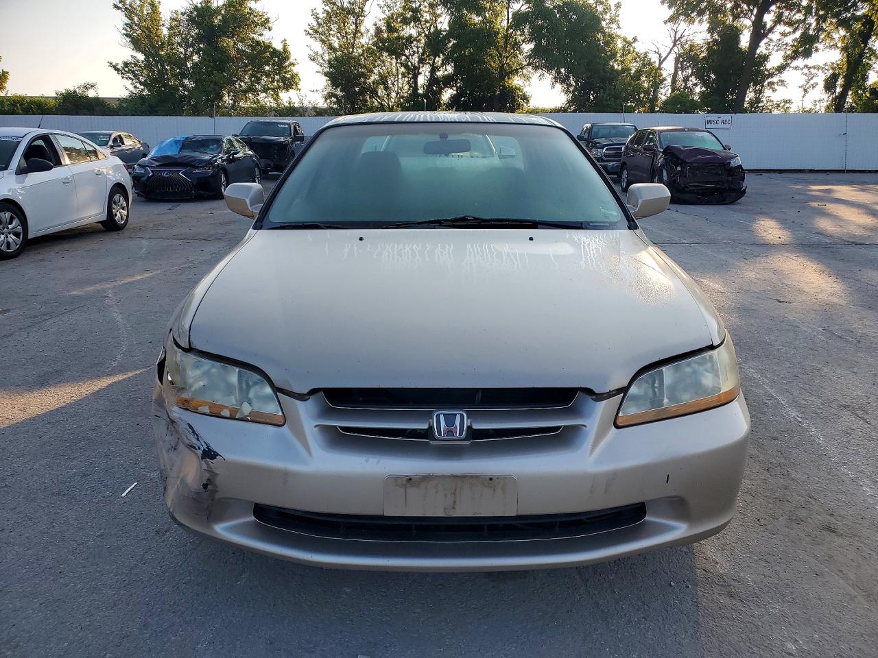 2000 Honda Accord Se Beige vin: 1HGCG567XYA039583