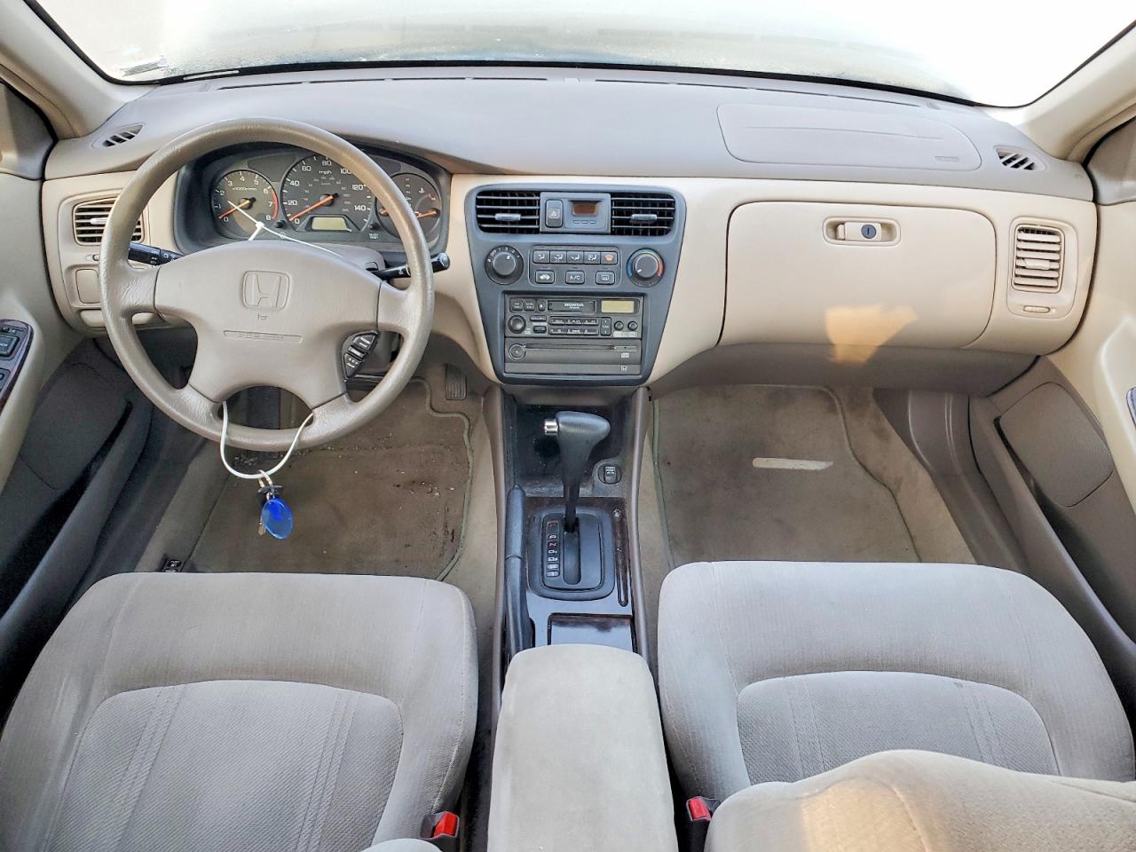 2000 Honda Accord Se Beige vin: 1HGCG567XYA039583