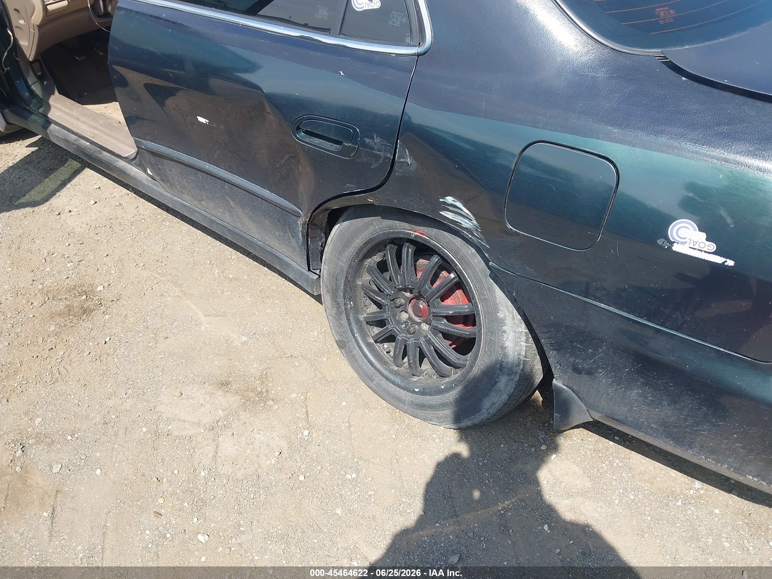 2000 Honda Accord 2.3 Lx Зеленый vin: 1HGCG6551YA111633