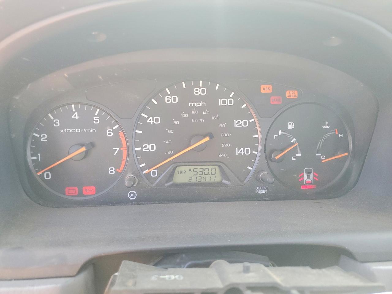 2001 Honda Accord Ex Silver vin: 1HGCG65811A081274