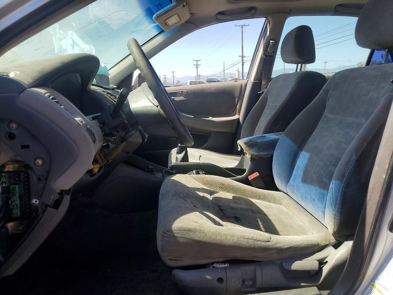 2001 Honda Accord Ex Silver vin: 1HGCG65811A081274