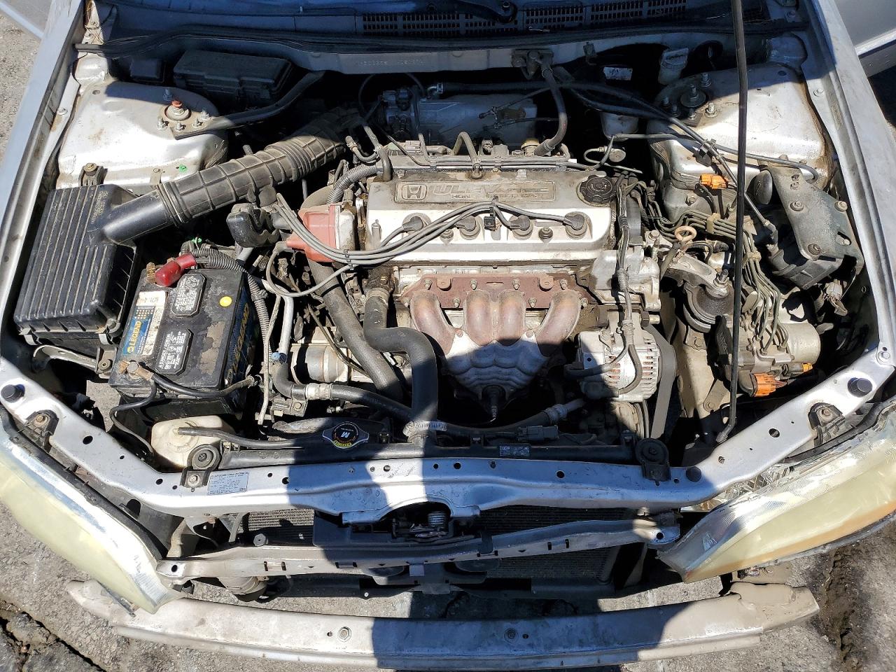 2001 Honda Accord Ex Silver vin: 1HGCG65811A081274