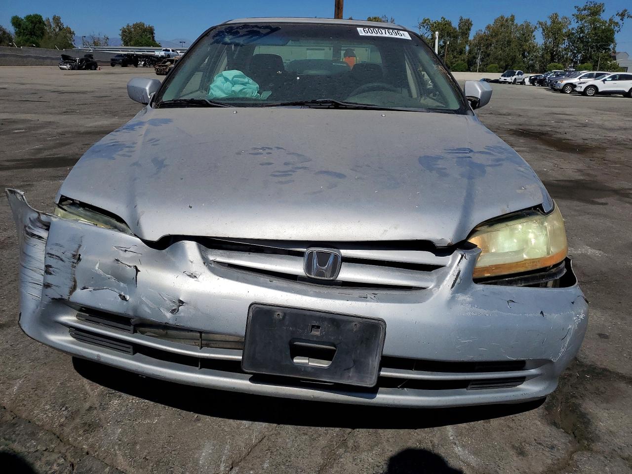 2001 Honda Accord Ex Silver vin: 1HGCG65811A081274