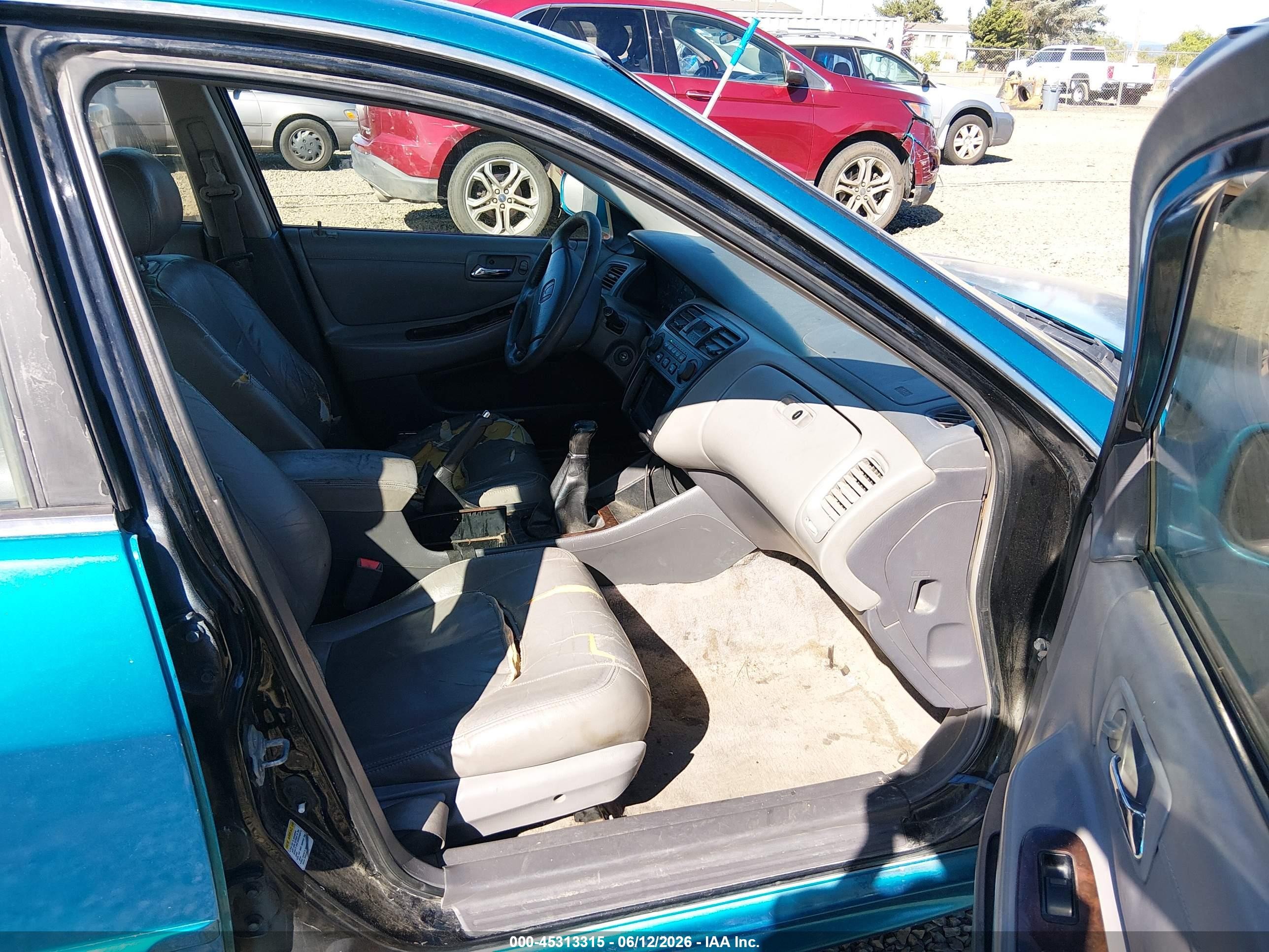 2001 Honda Accord 2.3 Ex Blue vin: 1HGCG65821A042368