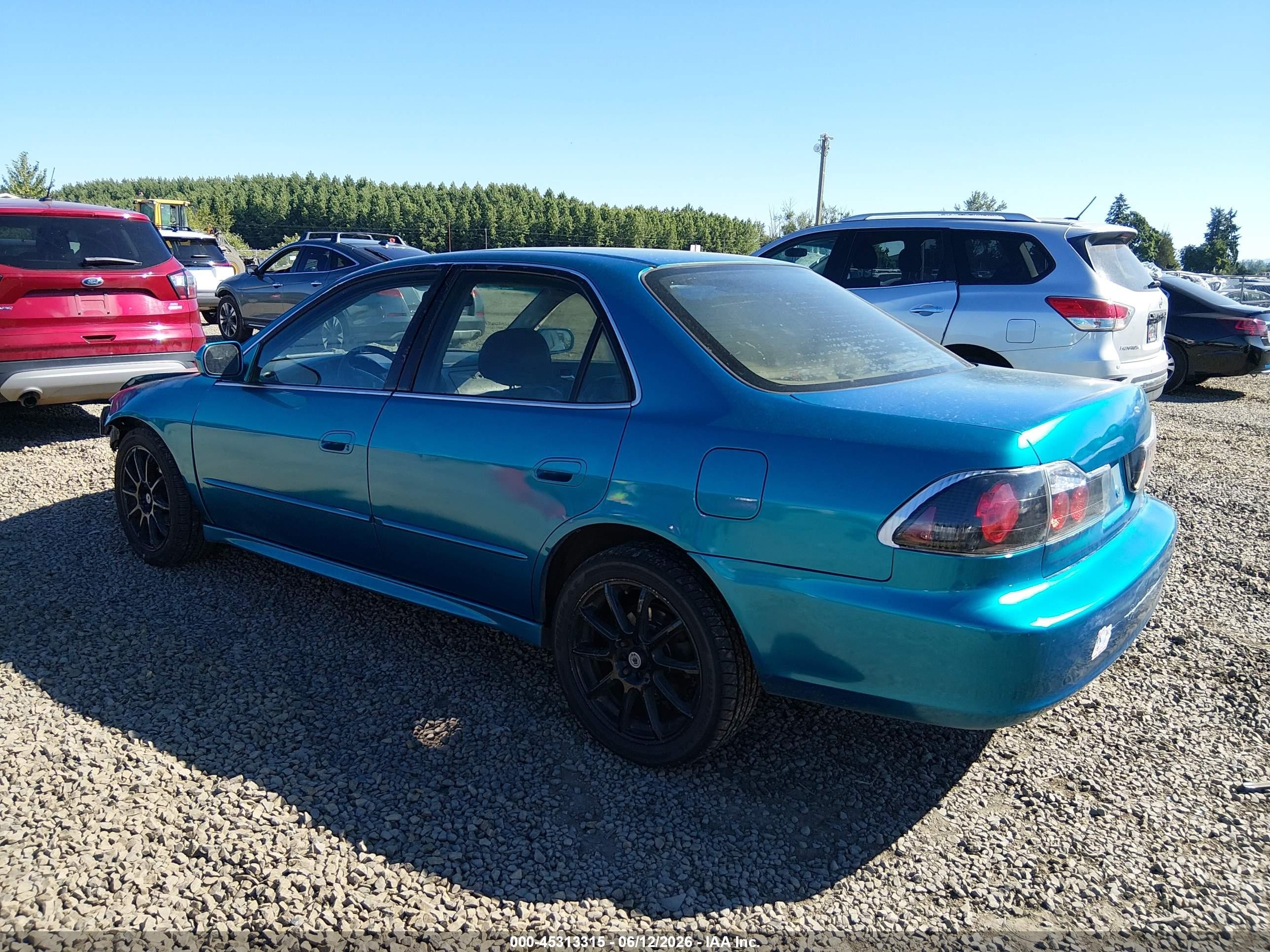 2001 Honda Accord 2.3 Ex Blue vin: 1HGCG65821A042368