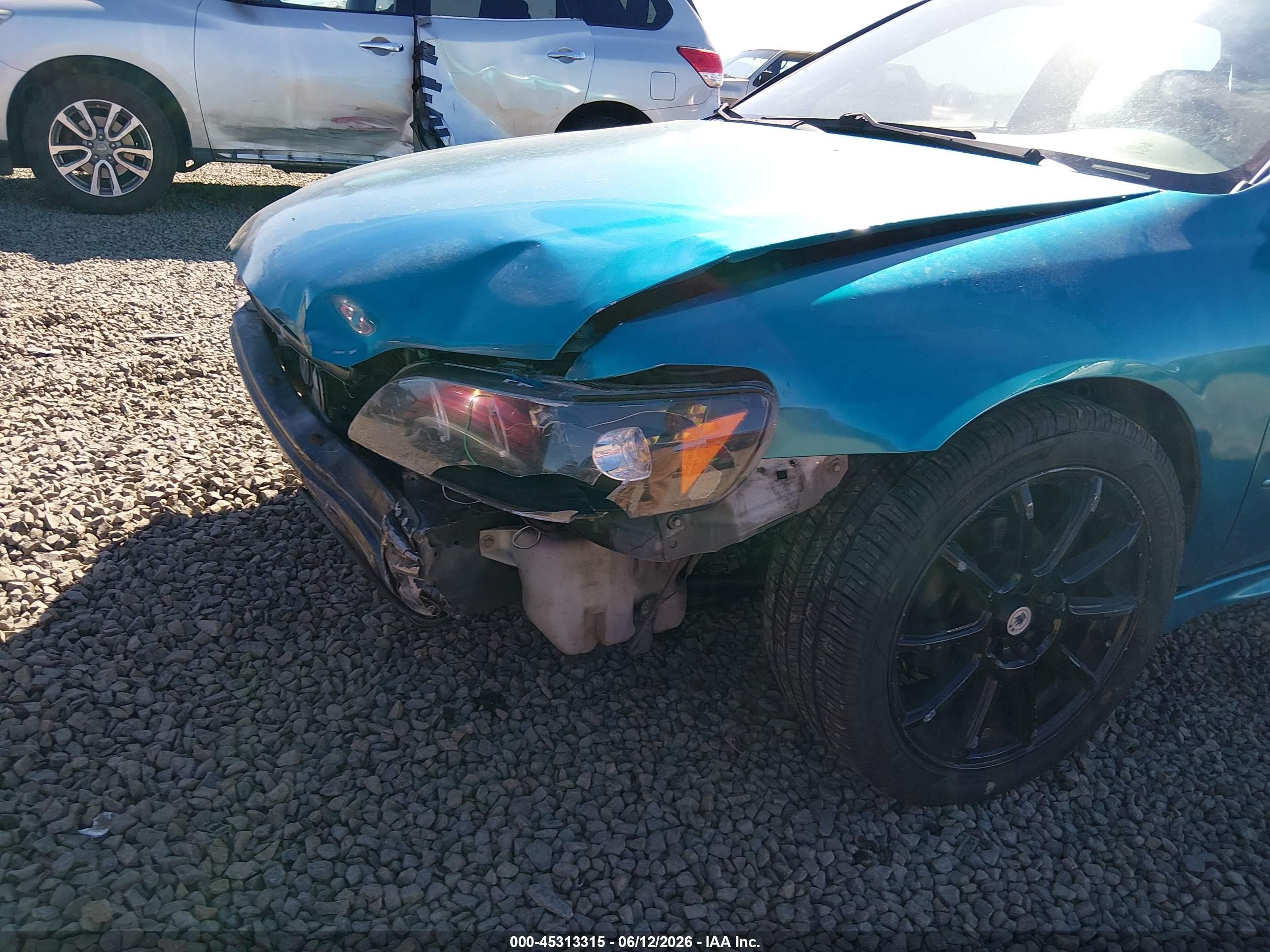 2001 Honda Accord 2.3 Ex Blue vin: 1HGCG65821A042368