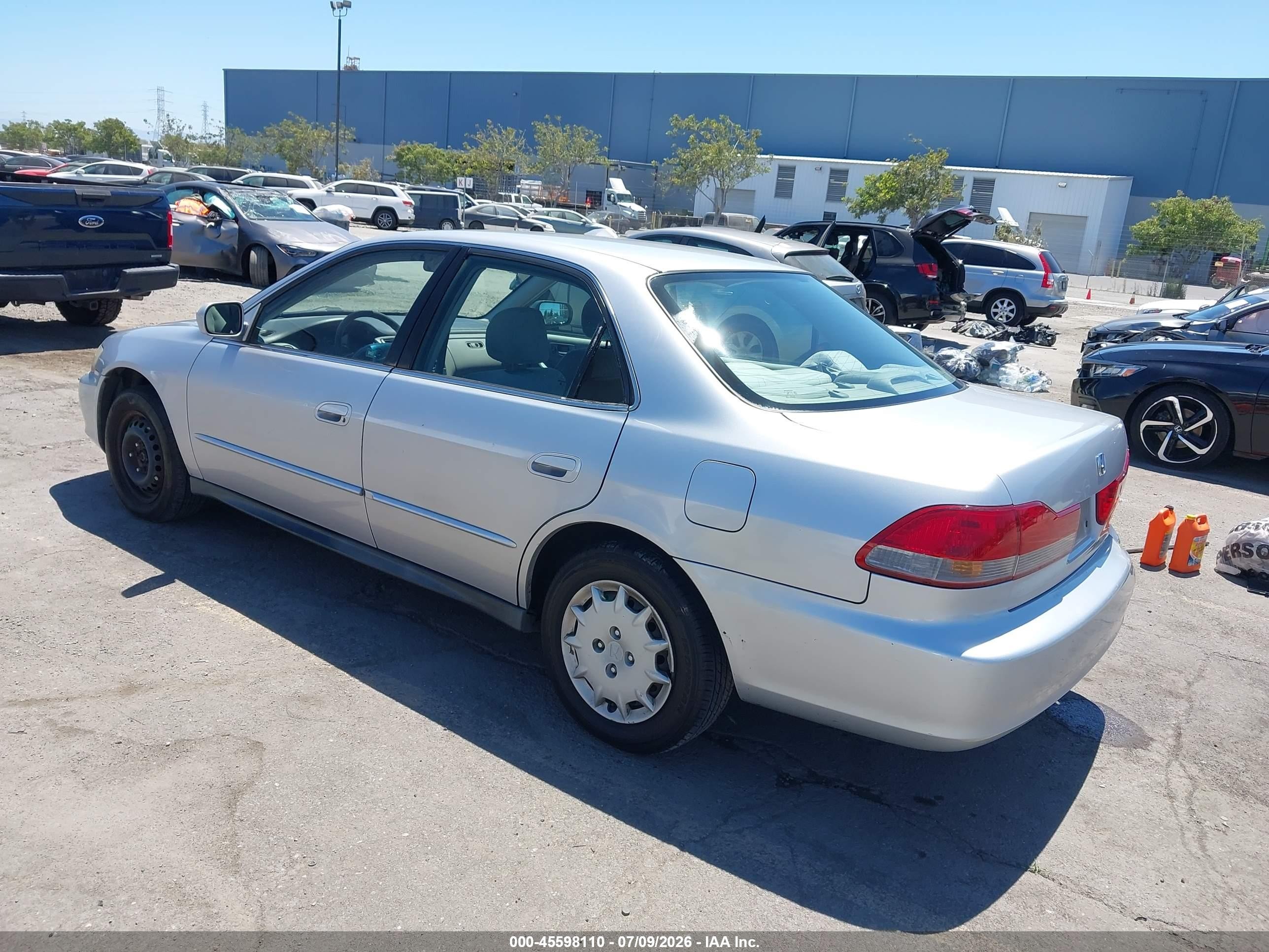 2001 Honda Accord 2.3 Lx Silver vin: 1HGCG66501A082498