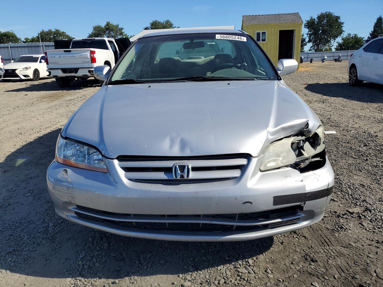2002 Honda Accord Lx Серебряный vin: 1HGCG66502A143320
