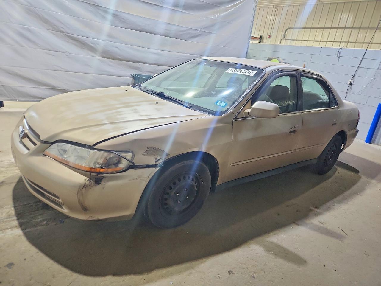 2001 Honda Accord Lx Tan vin: 1HGCG66521A052600
