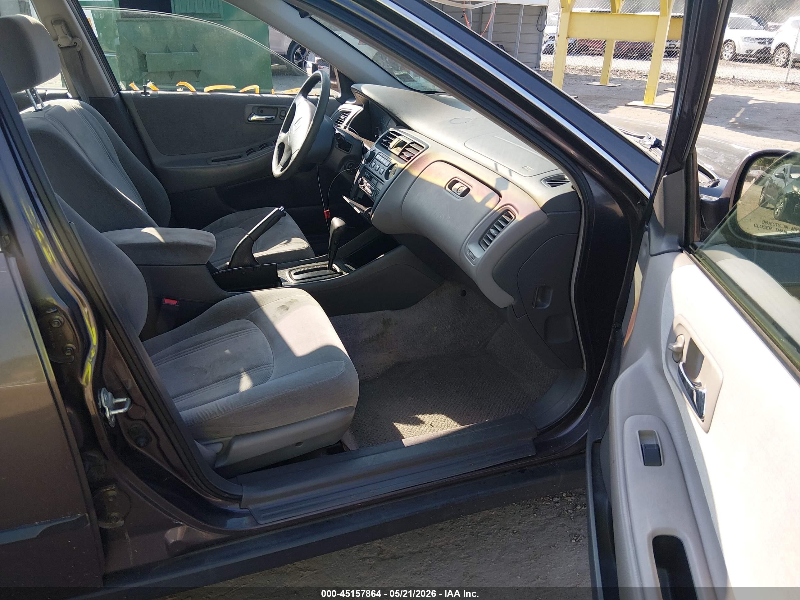 1999 Honda Accord Lx Gray vin: 1HGCG6652XA030833