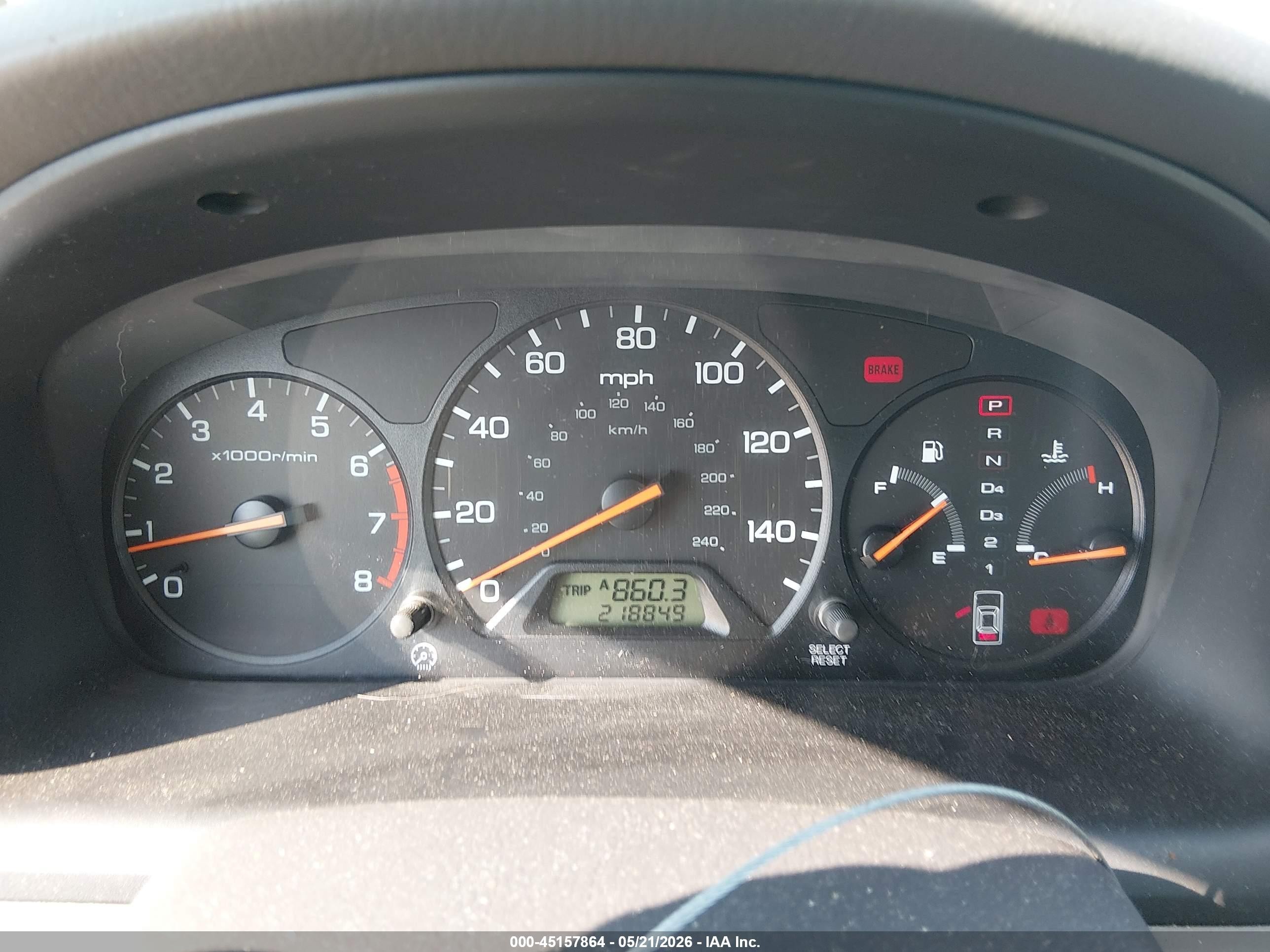 1999 Honda Accord Lx Gray vin: 1HGCG6652XA030833
