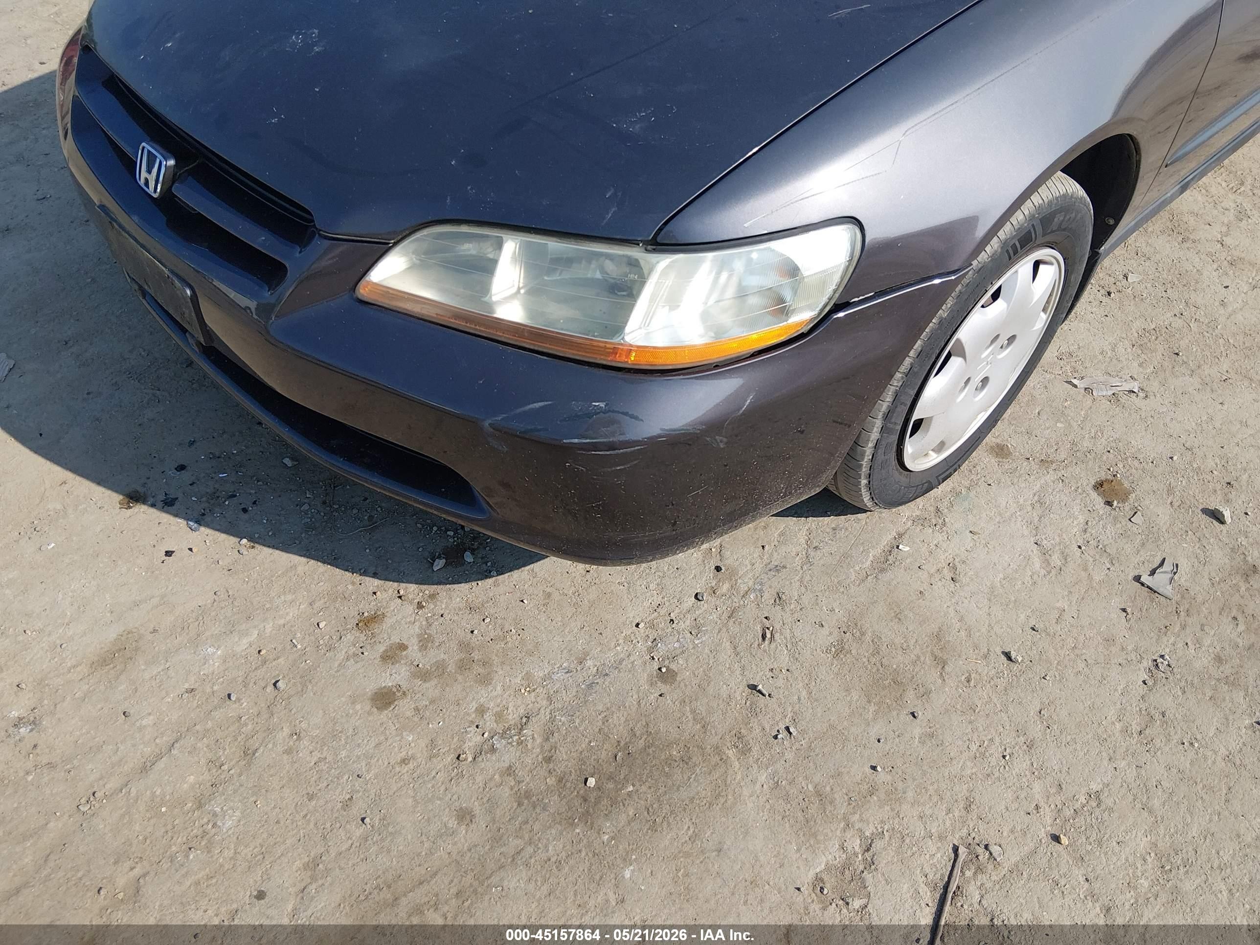 1999 Honda Accord Lx Gray vin: 1HGCG6652XA030833