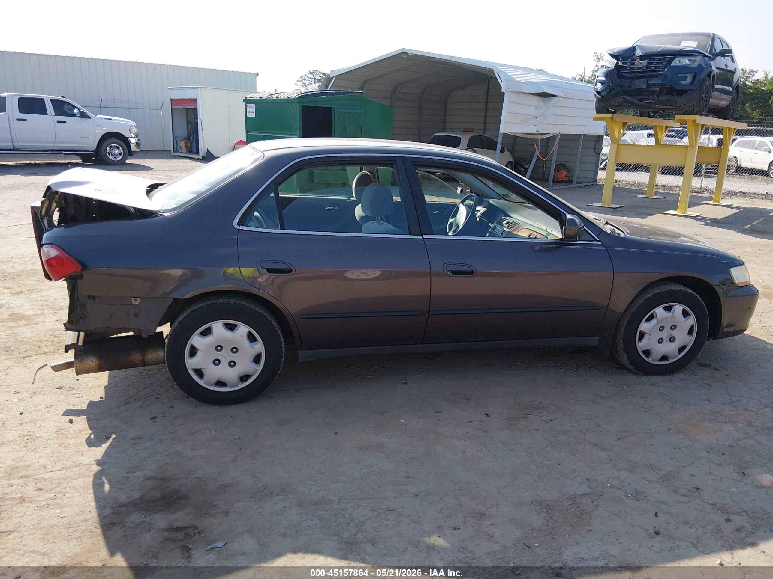 1999 Honda Accord Lx Gray vin: 1HGCG6652XA030833