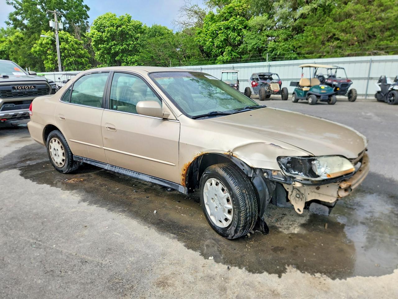 2002 Honda Accord Lx Gold vin: 1HGCG66542A075748