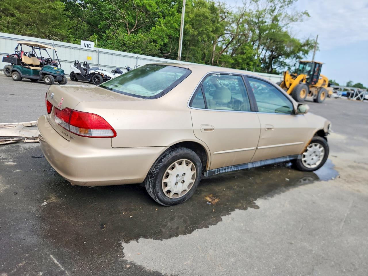 2002 Honda Accord Lx Gold vin: 1HGCG66542A075748