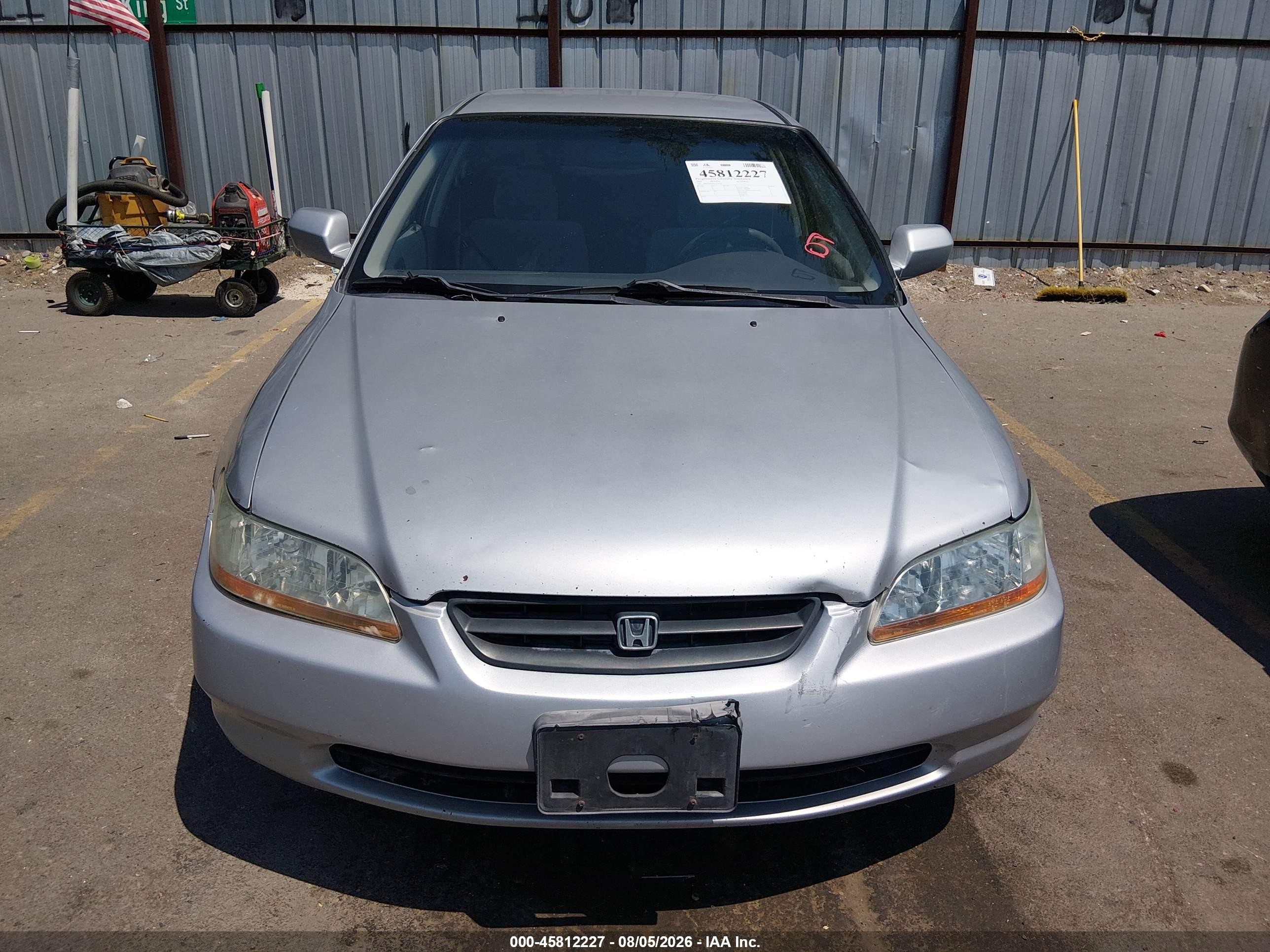 2002 Honda Accord 2.3 Lx Silver vin: 1HGCG66542A170116