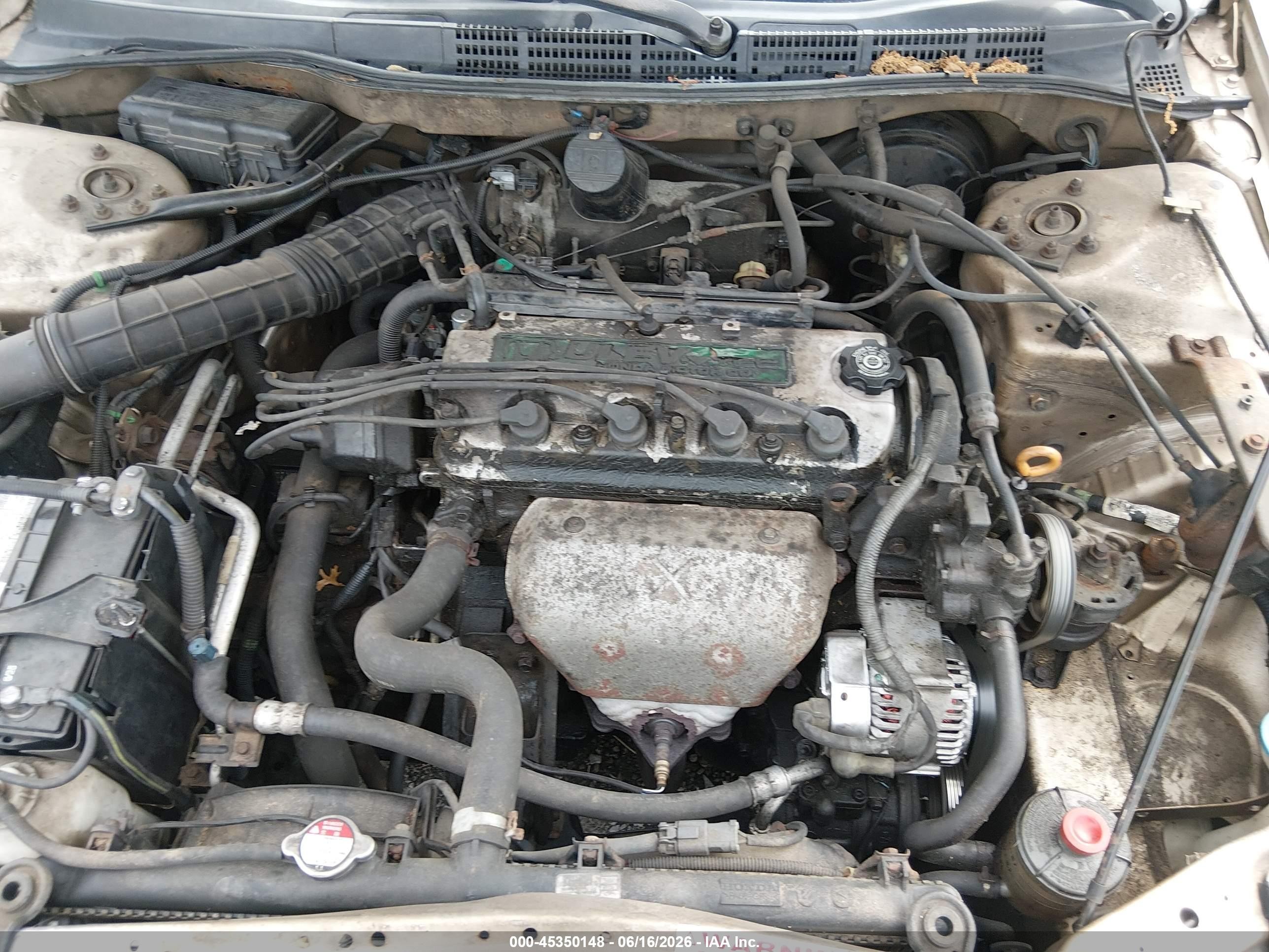 2000 Honda Accord 2.3 Lx Gold vin: 1HGCG6655YA132385