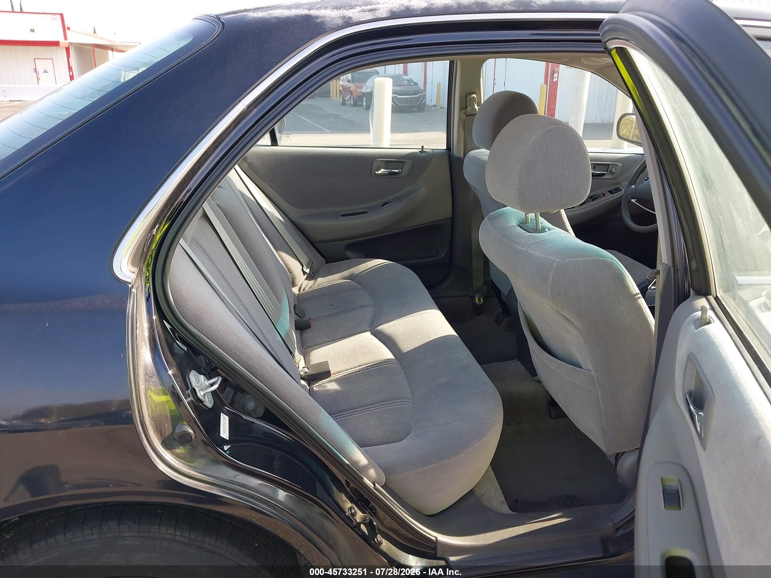 2000 Honda Accord 2.3 Lx Black vin: 1HGCG6655YA151454