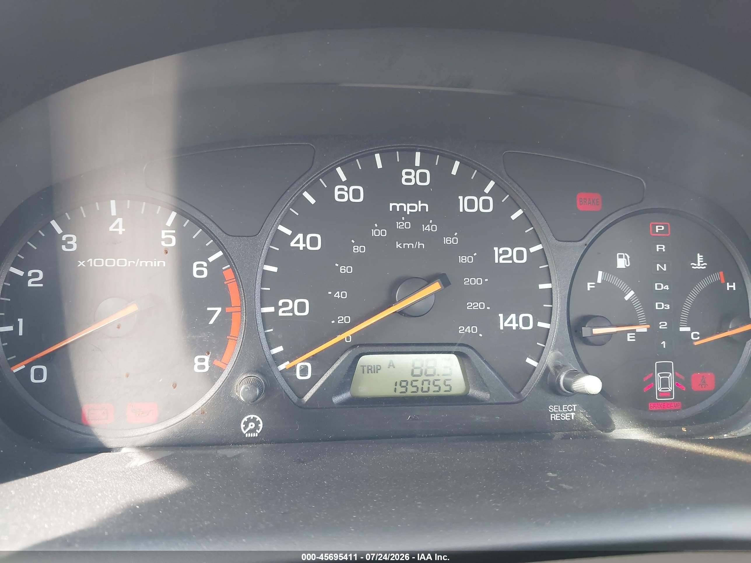 2001 Honda Accord 2.3 Lx Green vin: 1HGCG66561A005134