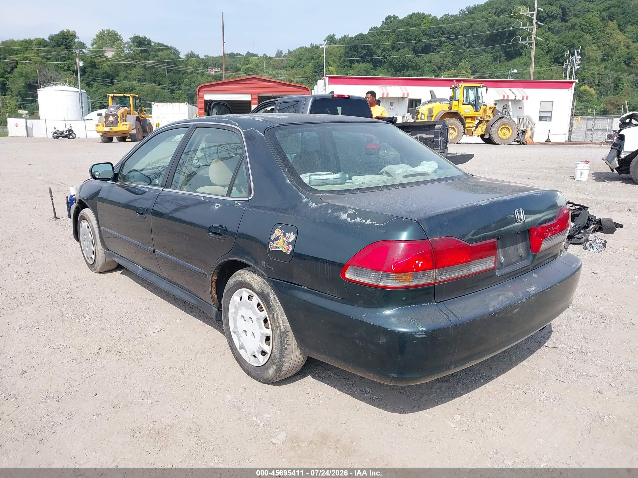 2001 Honda Accord 2.3 Lx Green vin: 1HGCG66561A005134