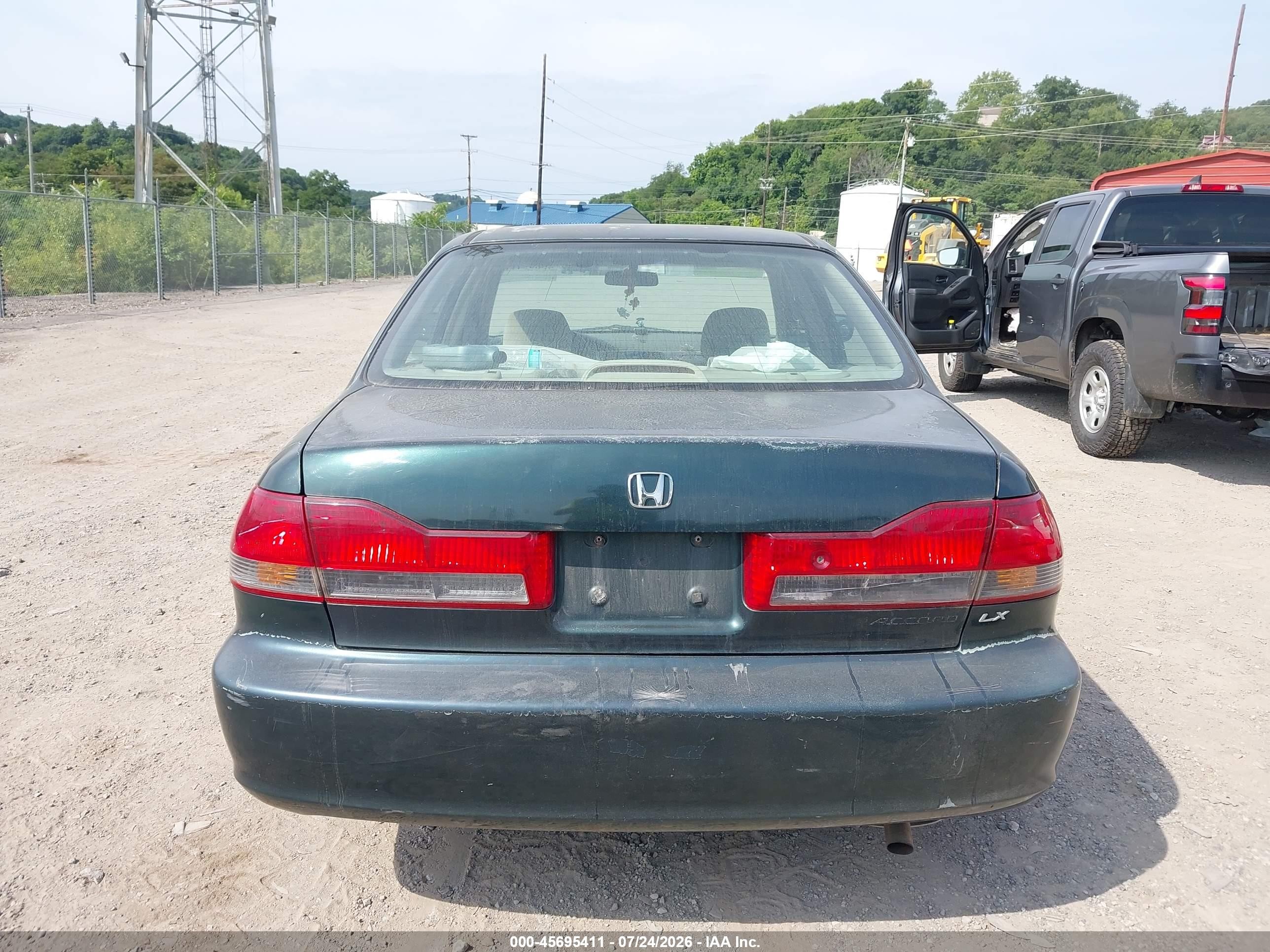 2001 Honda Accord 2.3 Lx Green vin: 1HGCG66561A005134