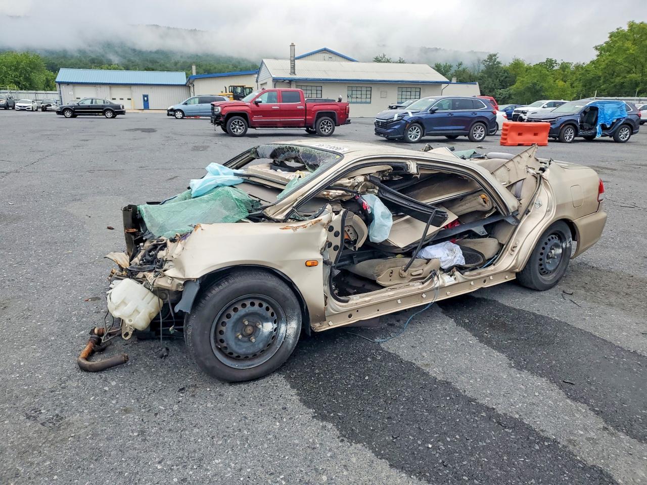 2001 Honda Accord Lx Gold vin: 1HGCG66561A086698