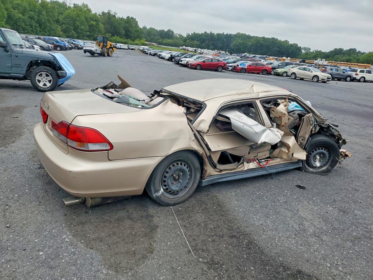 2001 Honda Accord Lx Gold vin: 1HGCG66561A086698