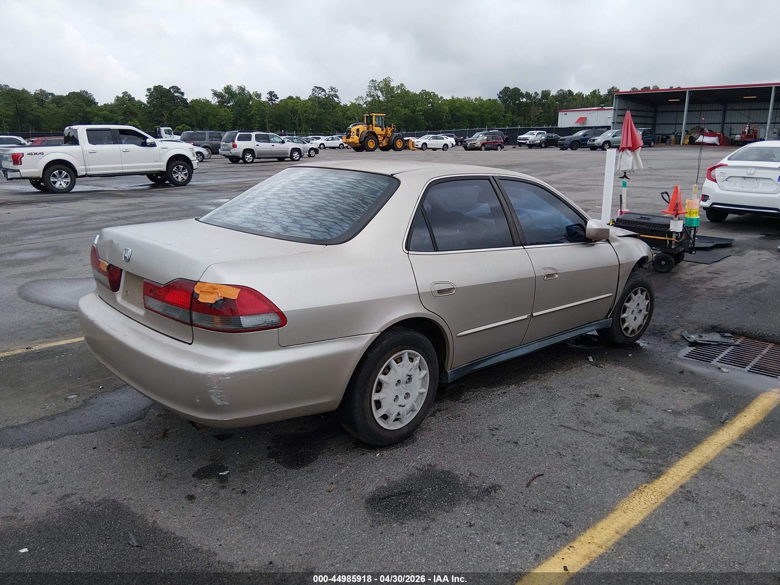 2001 Honda Accord 2.3 Lx Beige vin: 1HGCG66561A122454