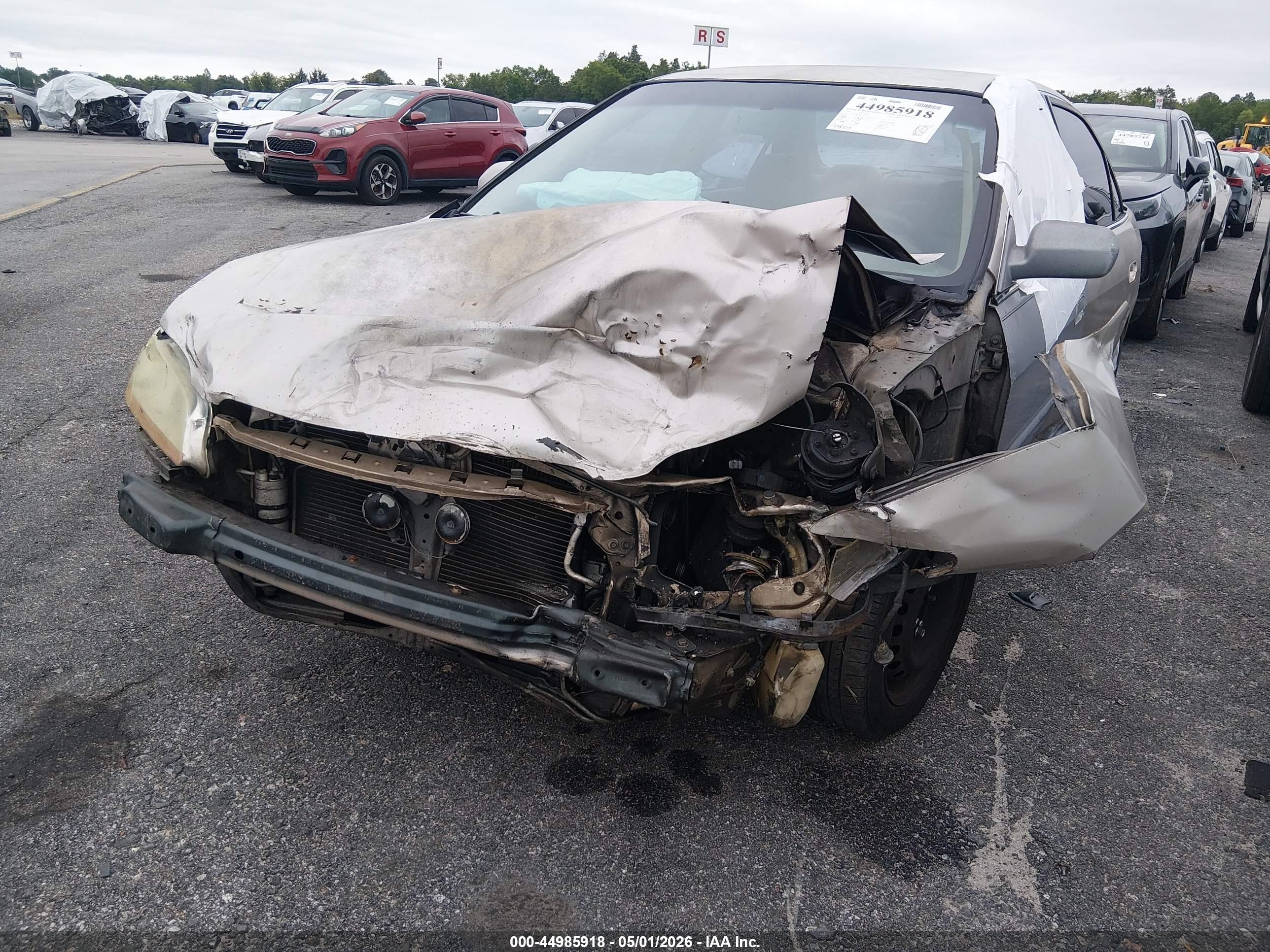 2001 Honda Accord 2.3 Lx Beige vin: 1HGCG66561A122454