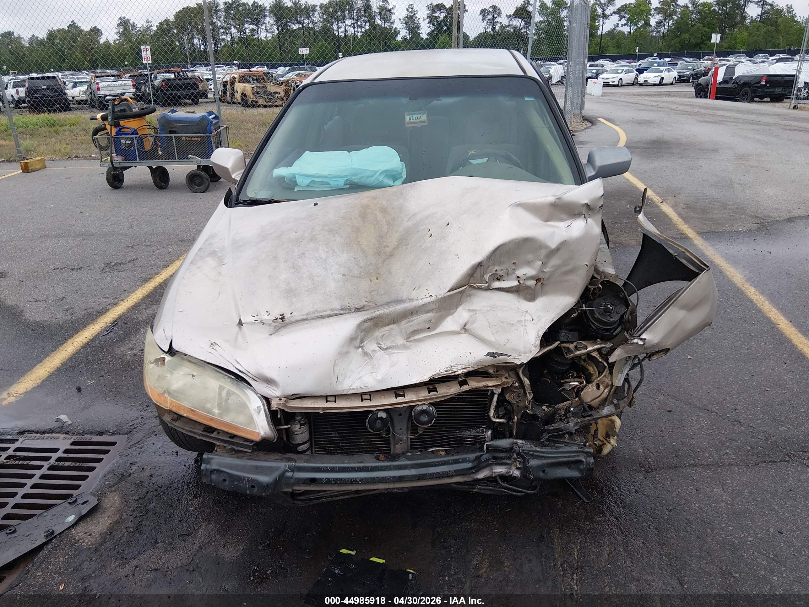 2001 Honda Accord 2.3 Lx Beige vin: 1HGCG66561A122454