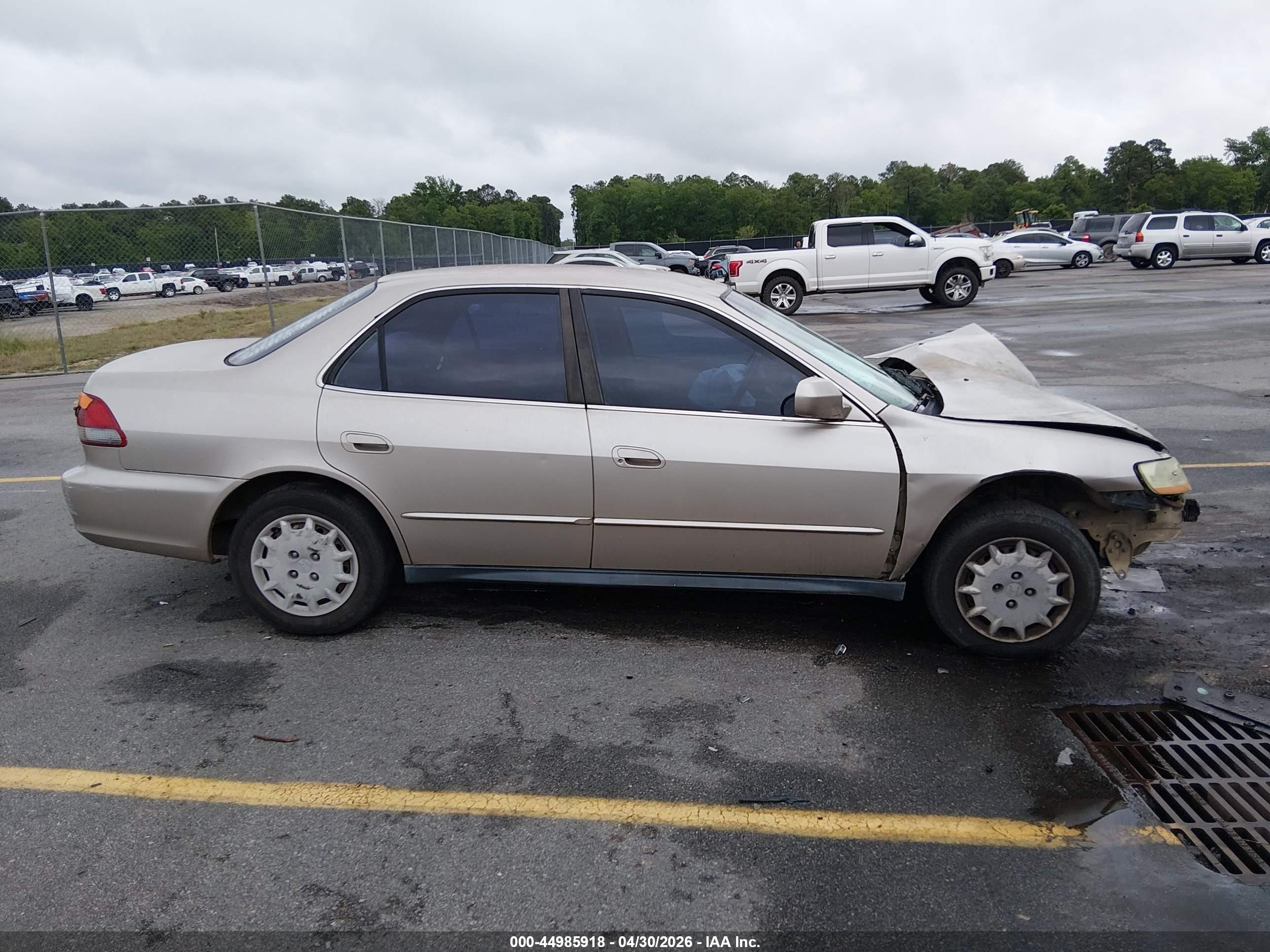 2001 Honda Accord 2.3 Lx Beige vin: 1HGCG66561A122454