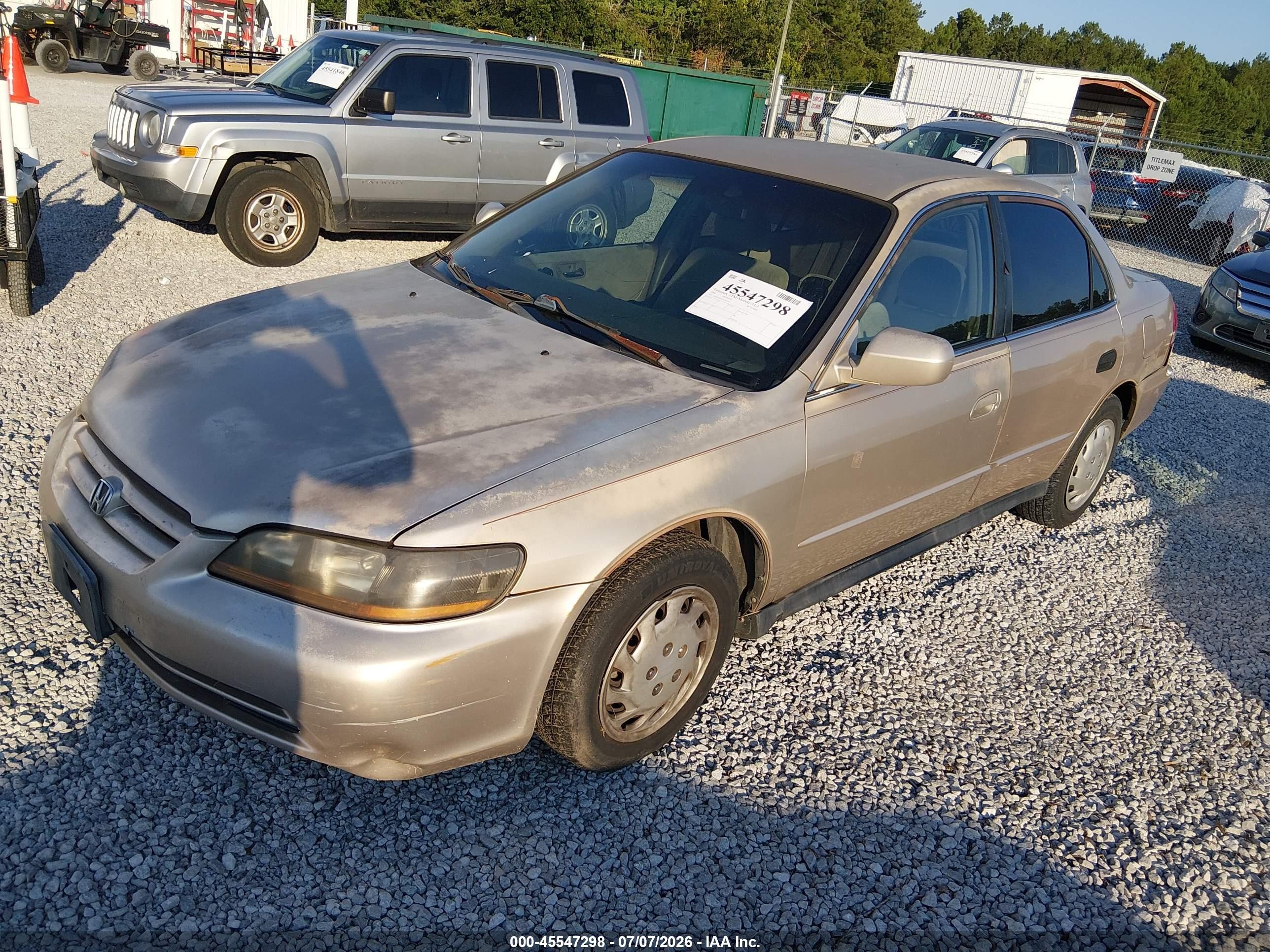 2002 Honda Accord 2.3 Lx Gold vin: 1HGCG66562A017012