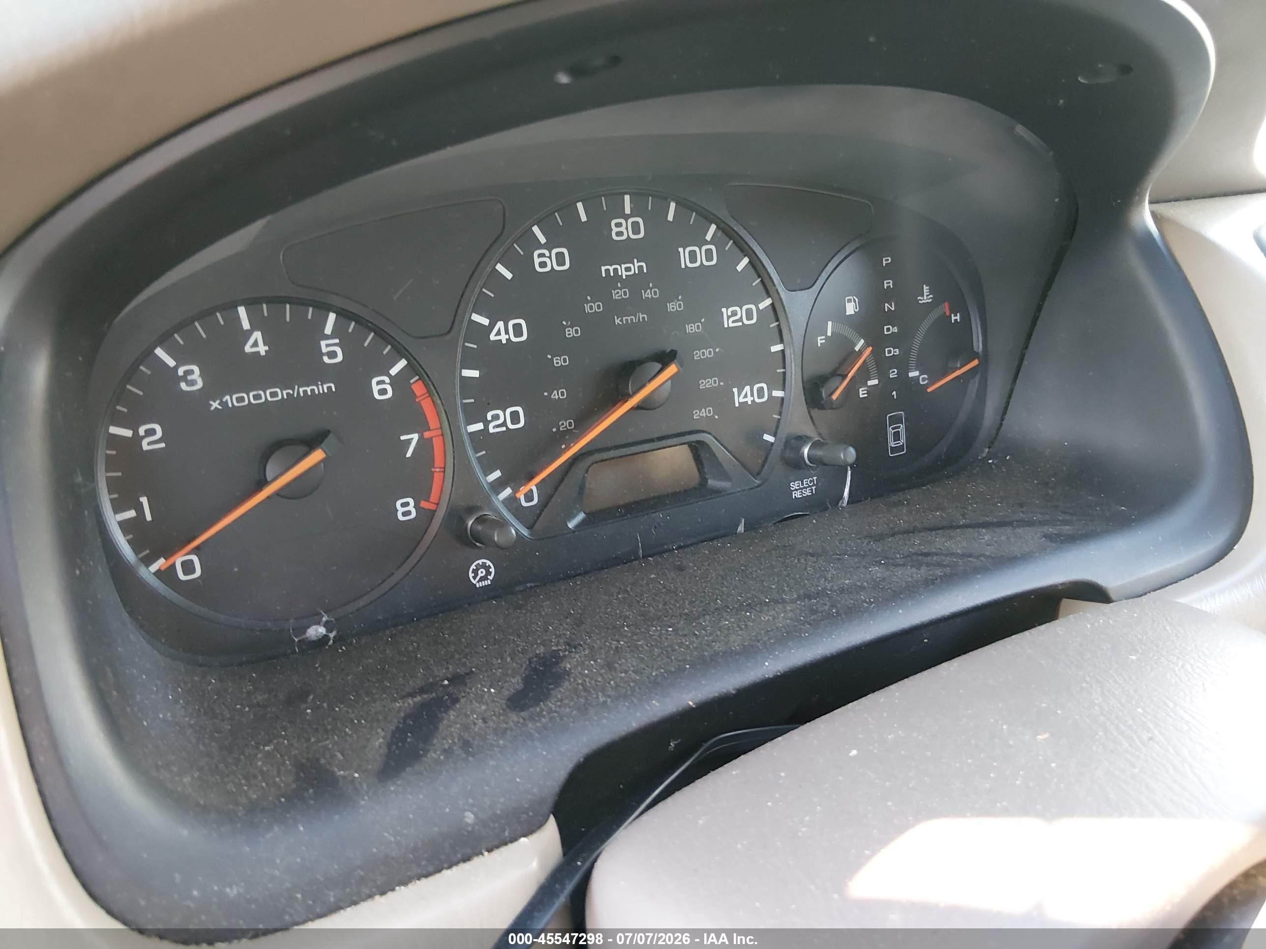 2002 Honda Accord 2.3 Lx Gold vin: 1HGCG66562A017012