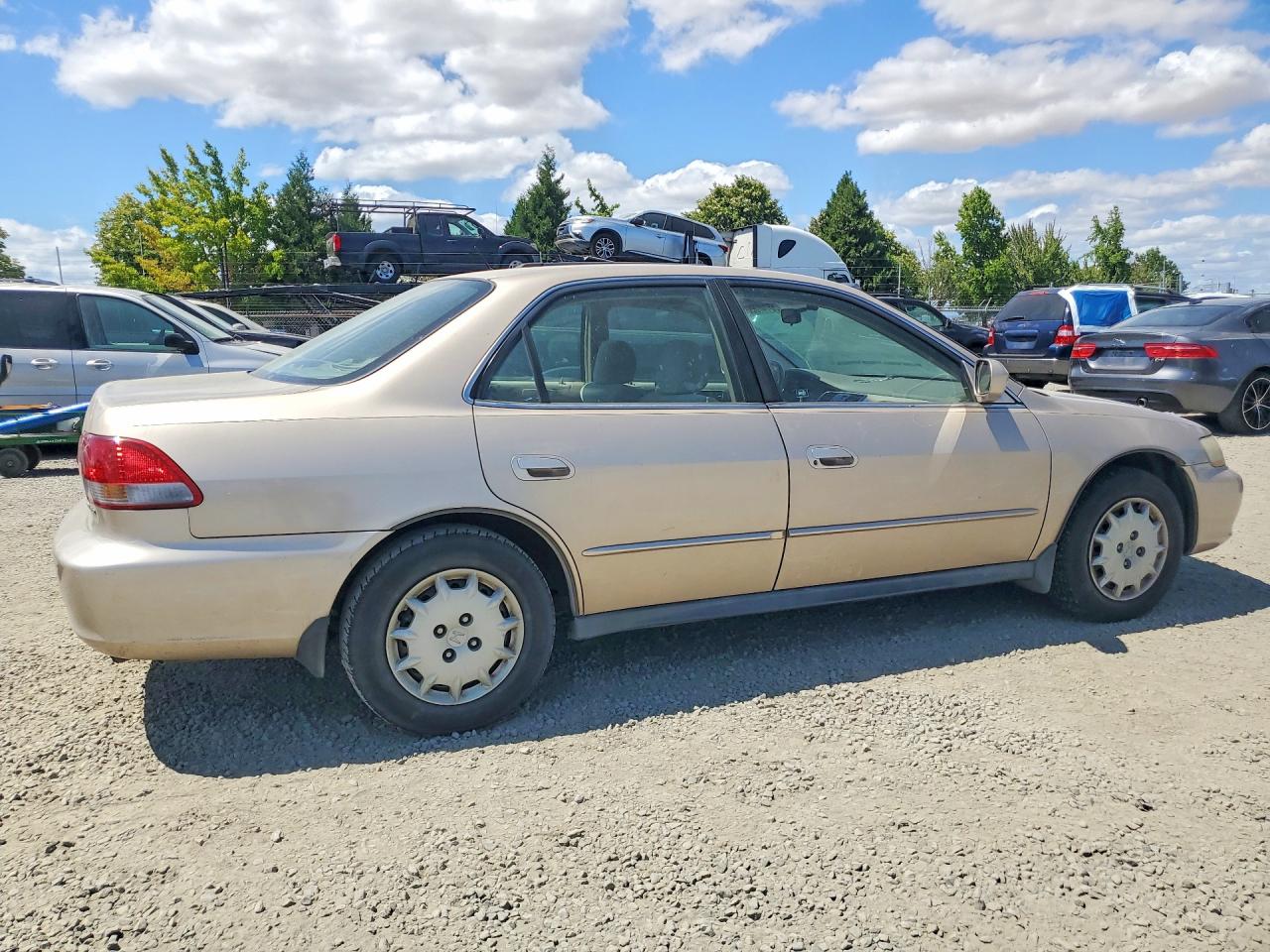 2001 Honda Accord Lx Желто-коричневый vin: 1HGCG66571A001755