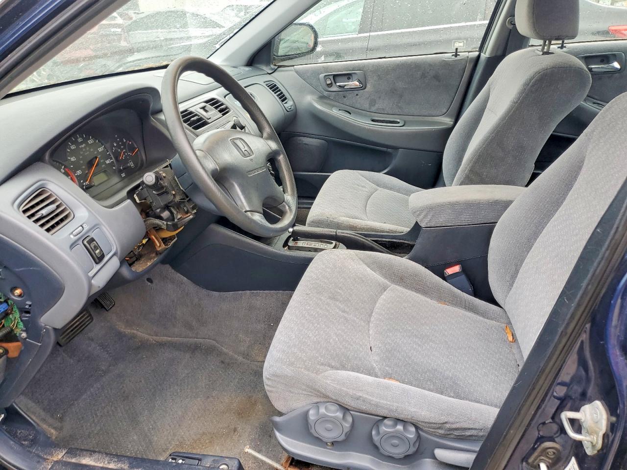 2001 Honda Accord Lx Blue vin: 1HGCG66571A051300