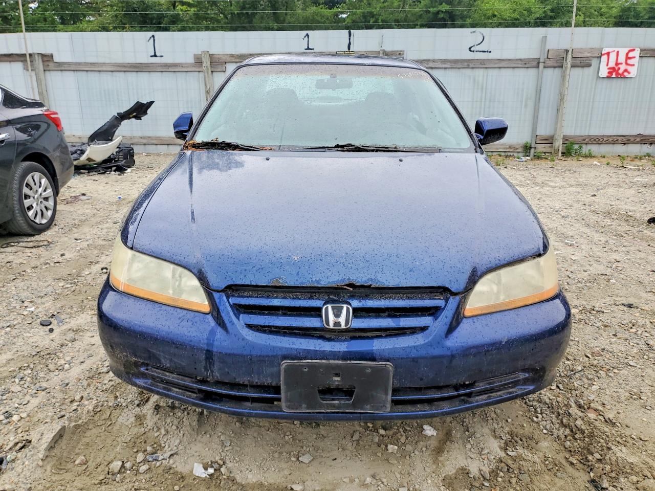 2001 Honda Accord Lx Blue vin: 1HGCG66571A051300