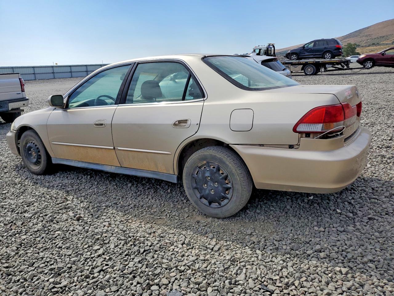2002 Honda Accord Lx Beige vin: 1HGCG66592A070626
