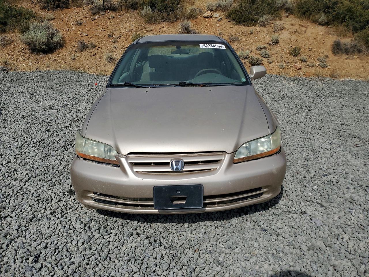 2002 Honda Accord Lx Beige vin: 1HGCG66592A070626