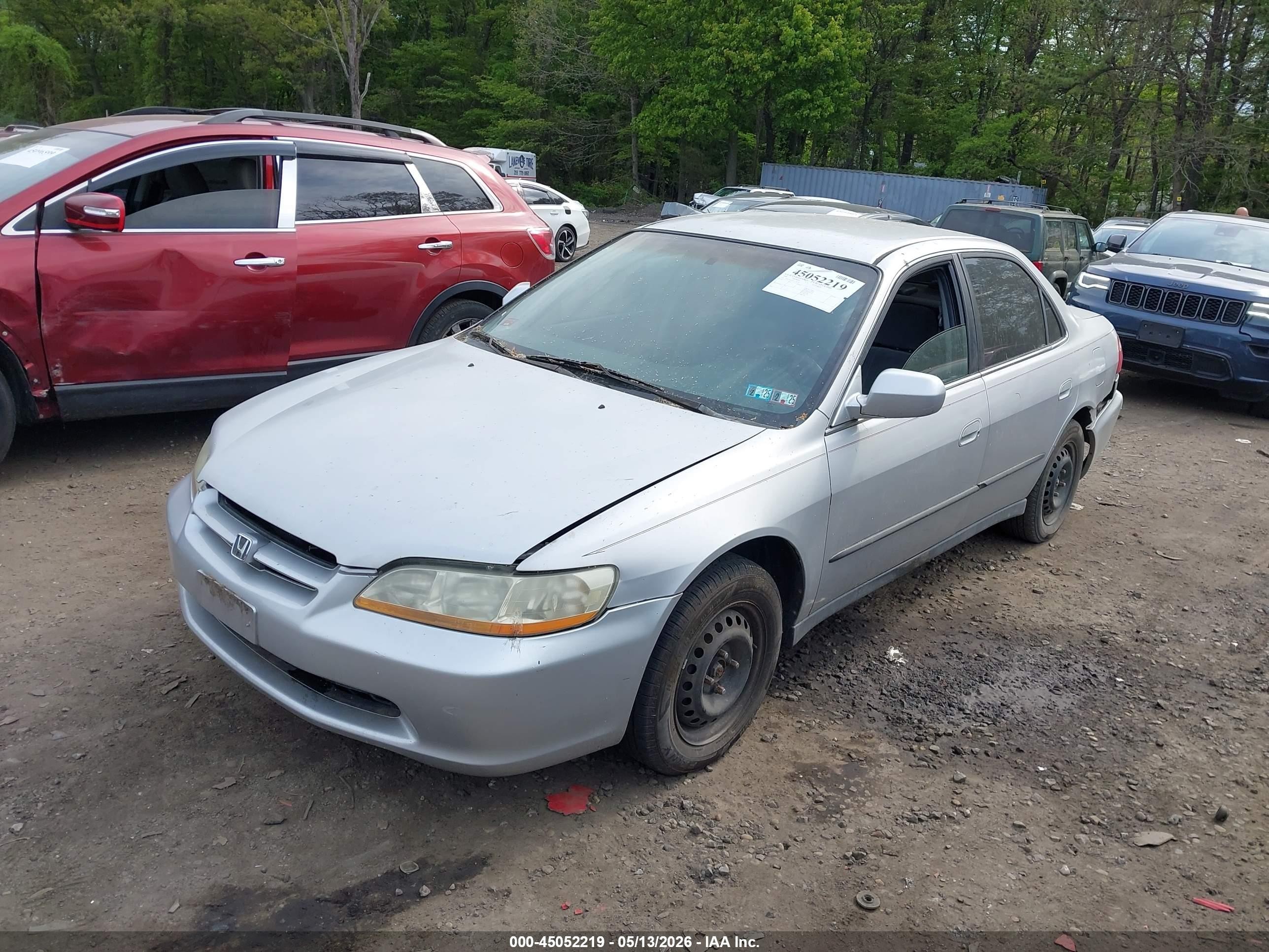 1999 Honda Accord Lx Серебряный vin: 1HGCG6659XA124174
