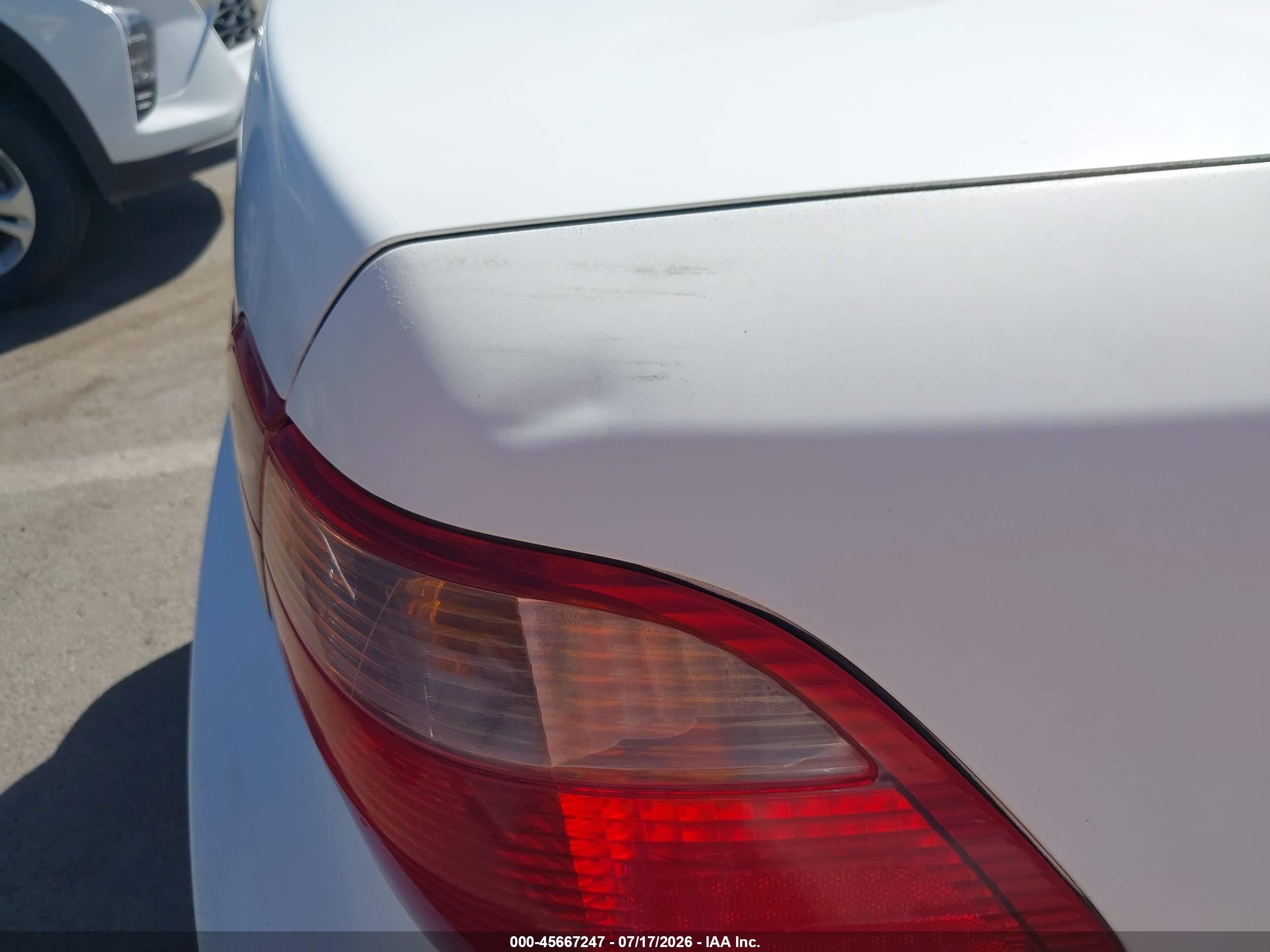 2000 Honda Accord 2.3 Lx Белый vin: 1HGCG6659YA012606
